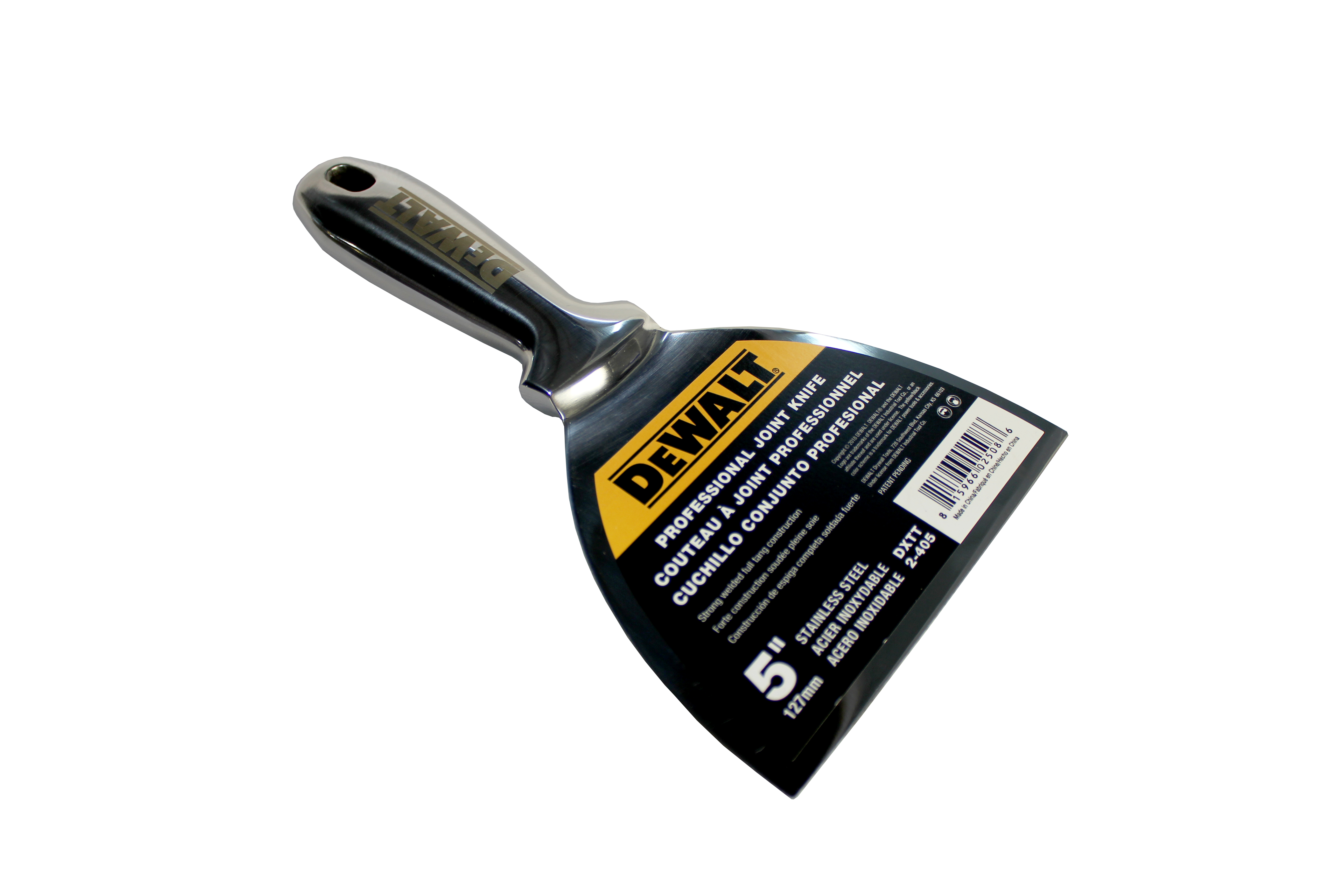 DeWalt Шпатель малярный металлический литой 8 cм